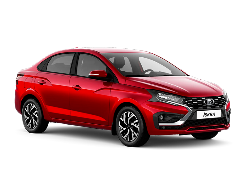 Купить Lada Iskra Седан в Казани - Бордовый "Фламенко" (181) - Металлик